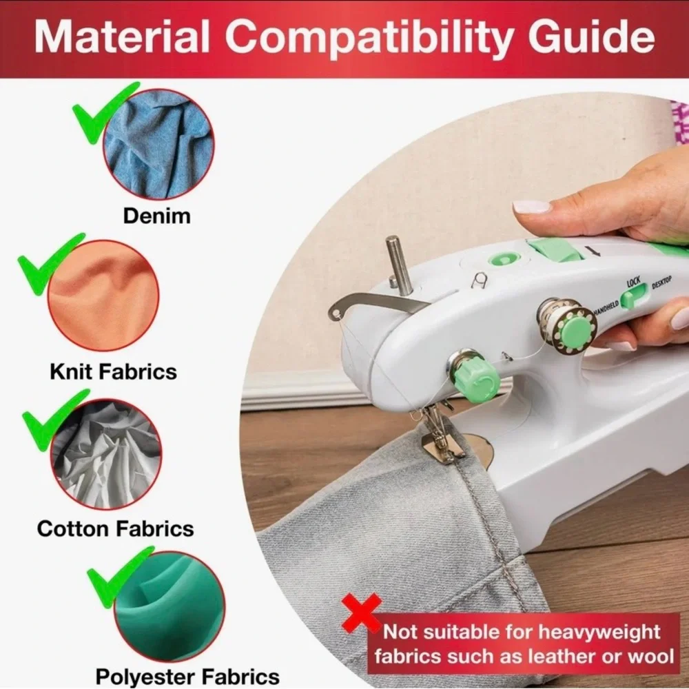 Singer Stitch Sew Quick + Portable Sewing Machine, battery operated, NEW in Box - Picture 9 of 11